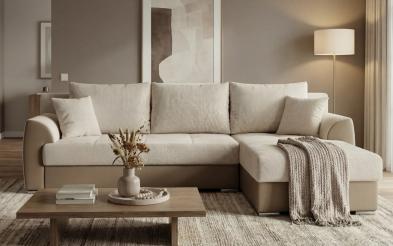 Γωνιακός καναπές-κρεβάτι Lumis Γωνιακός καναπές-κρεβάτι